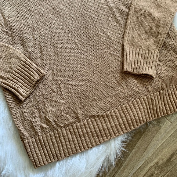 F21 - tan sweater - Picture 2 of 3
